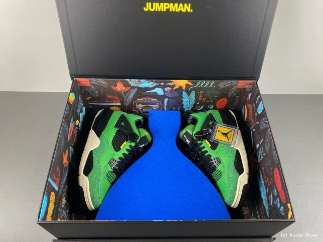 1st Kicks Shoes Box) 4 AJ4-965234 Jordan Air Retro(Special 0714